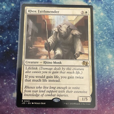 Rhox Faithmender (REGULAR) x1 - MTG Foundations Jumpstart J25 #245