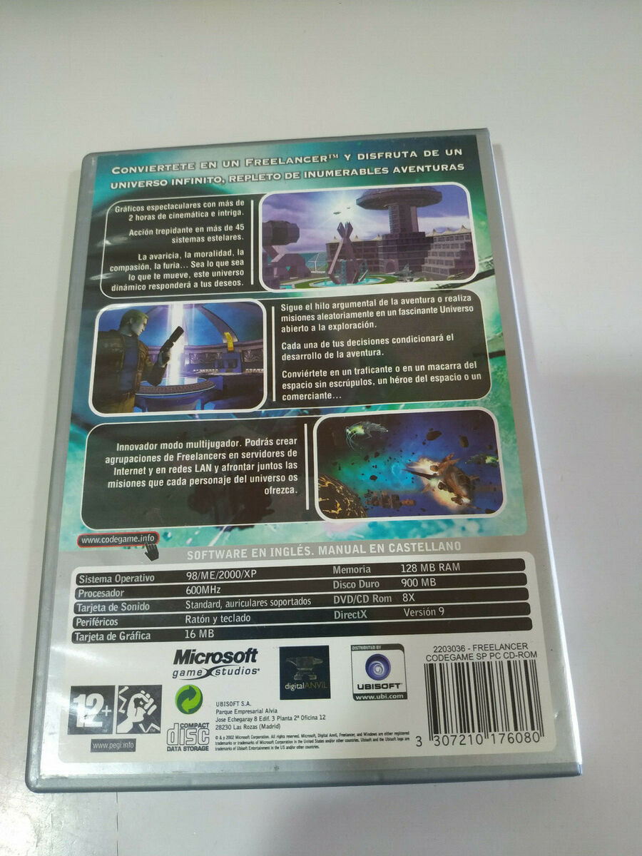 Freelancer the Universe of Possibility PC CD Rom Video Games 