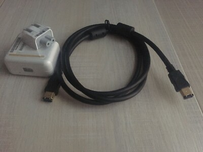 A1070 Apple iPod Power Adapter Charger 6Pin to 6Pin 1394 Firewire Charging Cable