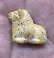 Ancient Fine Egyptian Antiquities Natural Stone Small Wild Animal Amulet Bead