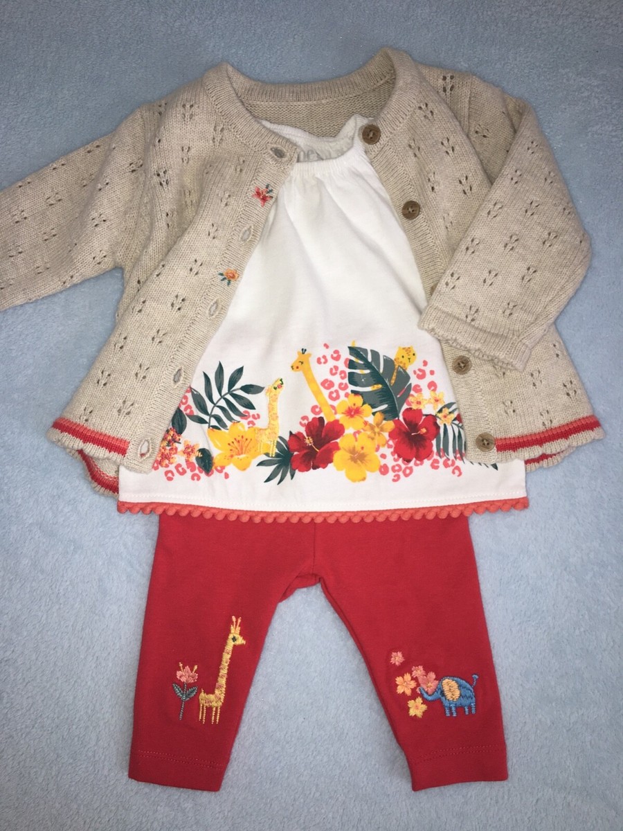 NUTMEG Baby Girl Clothes UP To month