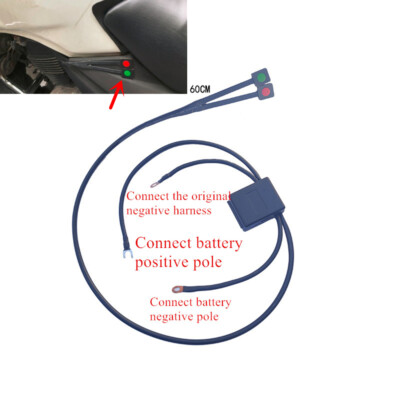 Universal 12V Motorrad Batterietrennschalter Hauptschalter ON and OFF Taste NEU