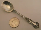 ANTIQUE Cambridge by Gorham Sterling Silver Chocolate Spoon 4 1/8" NO MONO CRISP