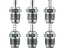 O.S. RP6 Turbo Glow Plug Medium On-Road 6PCS