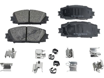 Front Brake Pad Set For 2007-2015 Toyota Yaris 2008 2009 2010 2011 2012 ...