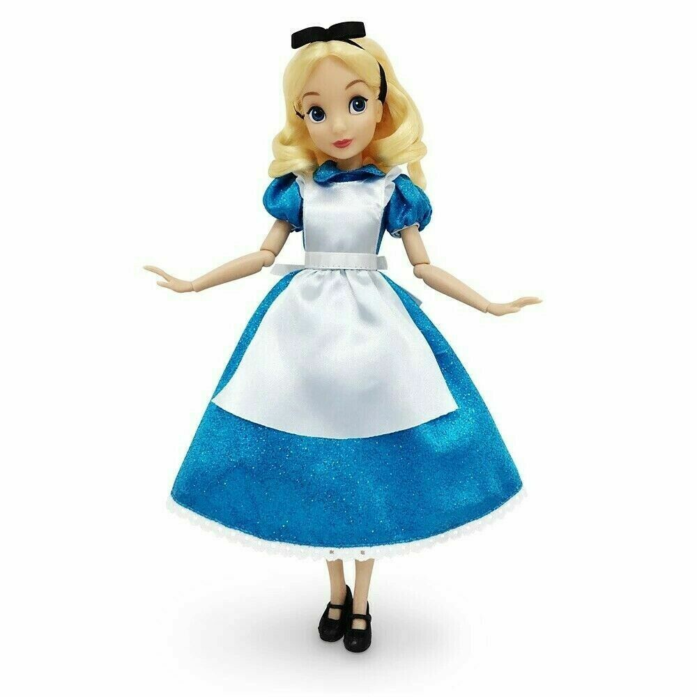 Disney Store Alice Classic Doll Alice in Wonderland 11'' BRAND NEW