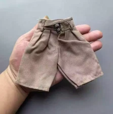 zqn 1/6 Male Soldier 21st WWII British Army Shorts Model for 12''