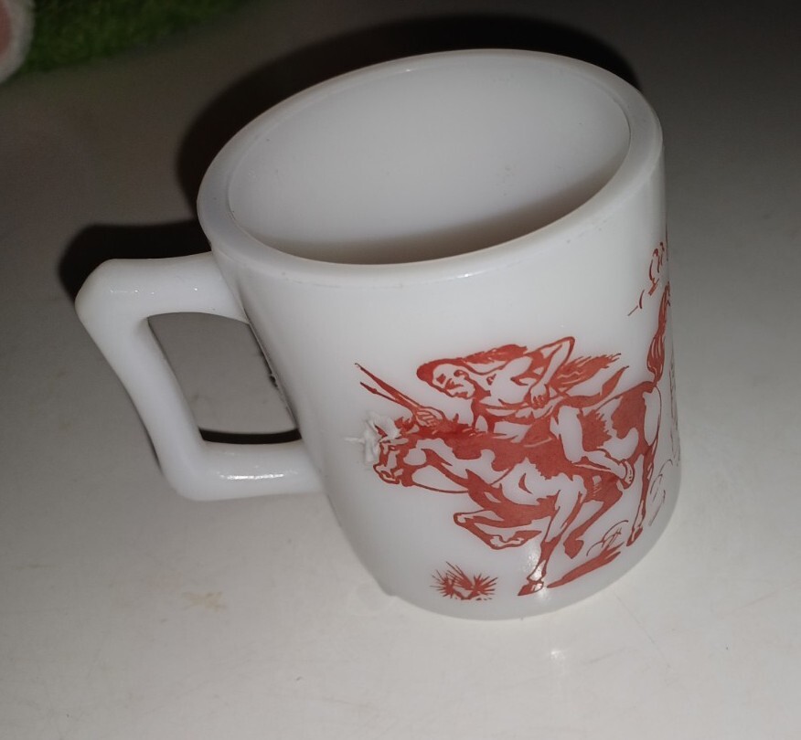 食器 227 Fire King Davy Crockett Bowl 2p 食器 227 Fire King Davy