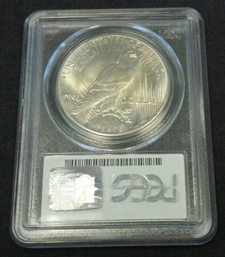 1925 PEACE SILVER DOLLAR PCGS MS66 REDUCED 6/18/25 (2083) - Picture 2 of 4