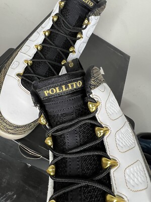 AIR JORDAN IX 9 RETRO DB DOERNBECHER POLLITO WHITE BLACK GOLD SZ