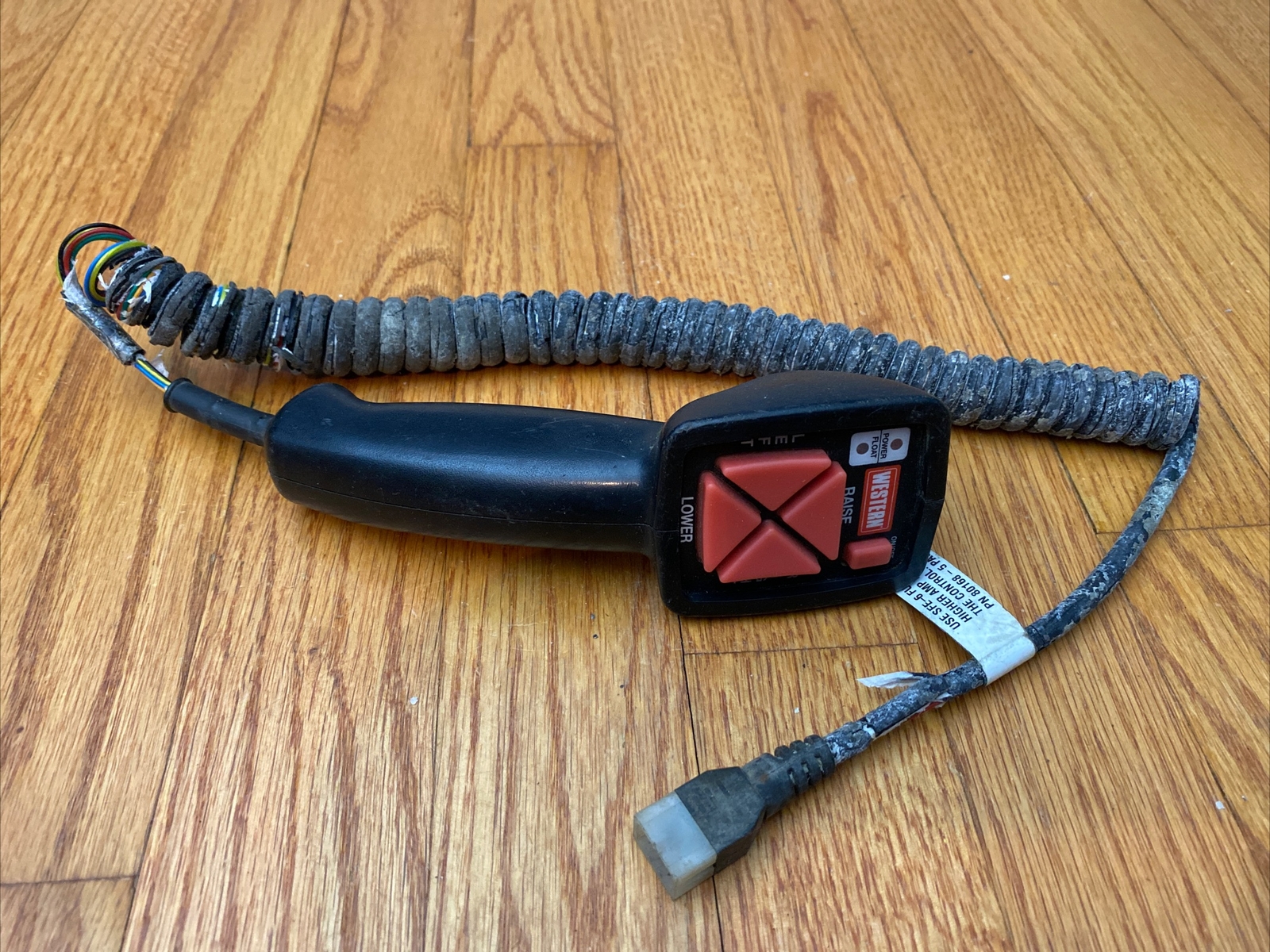 Western/Fisher snow plow straight blade handheld controller 6pin 56462