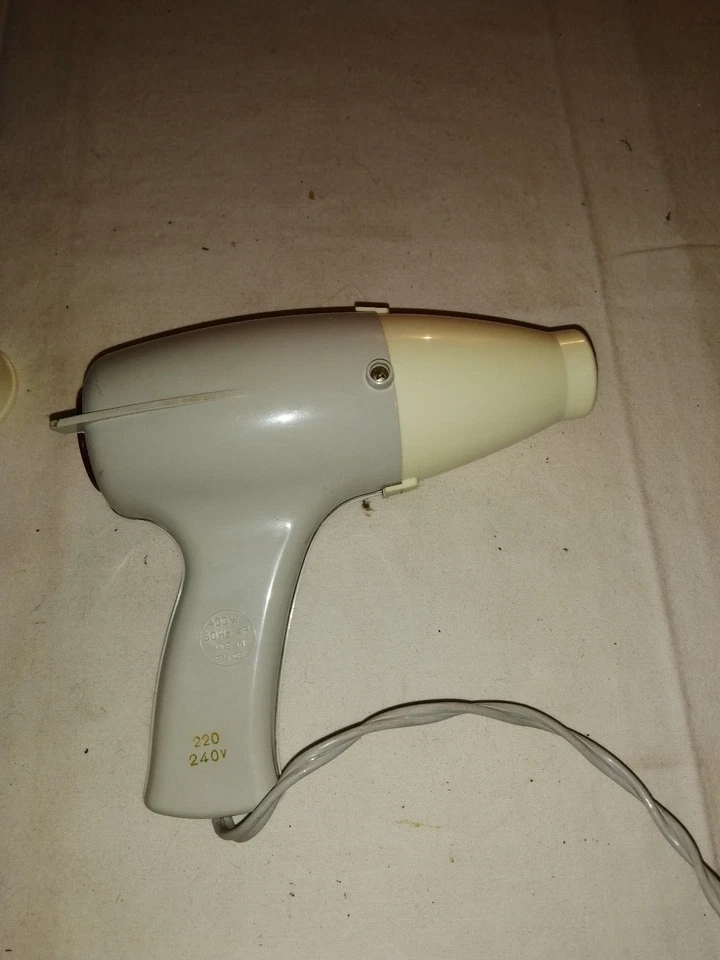 Ancien petit sèche cheveux vintage MOULINEX neuf en boite - Photo 4/4