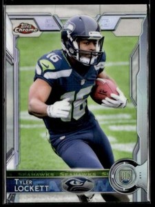 2015 Topps Chrome Football Refractor Tyler Lockett Seattle Seahawks #178
