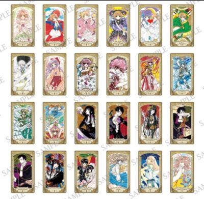 CLAMP Exhibition Arcana Card Collection box Rayearth X Wish CLOVER