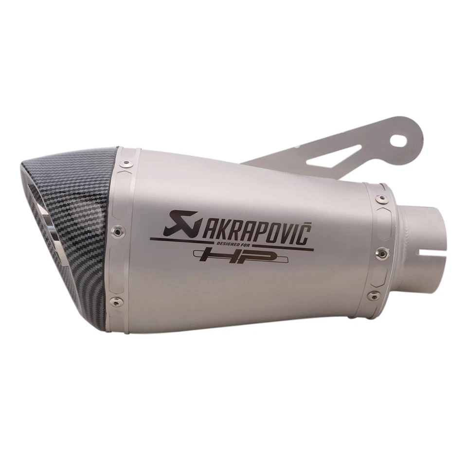 For BMW S1000RR 2010-2014 Exhaust Pipe Muffler Tips 60mm Slip on S1000R 2010-16 Foto 4 de 4