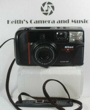 PARTS/REPAIR Display Nikon Zoom Touch 500 Point Shoot 35mm Film Camera  Strap