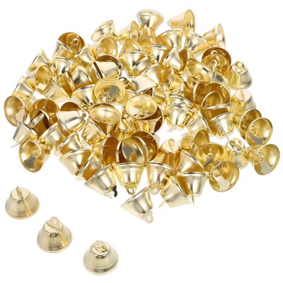 100St Klingelglocken-Ornamente Christbaumschmuck Glöckchen Klingel Zum Basteln