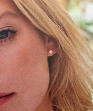 Goldohrstecker - Ohrschmuck - Dot-Ohrstecker 4 mm - Gelbgold 585