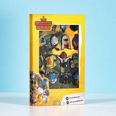 OFFICIAL THE SUICIDE SQUAD PIN BADGE SET 
