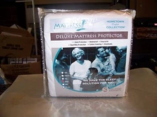 Mattress 1st Deluxe Mattress Protector. QUEEN  see description.