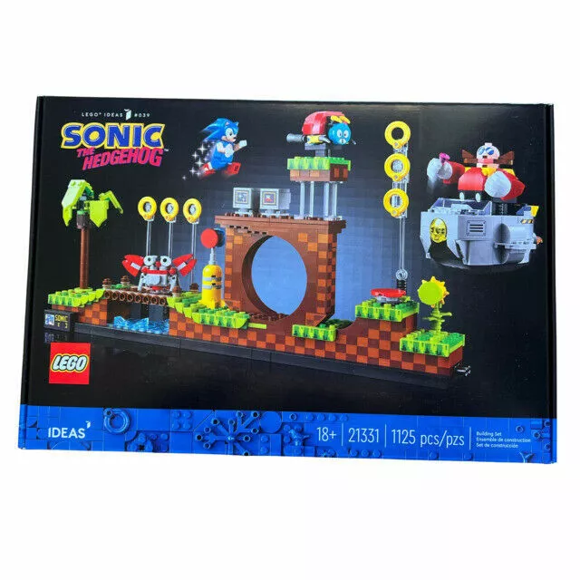 LEGO Ideas: Sonic the Hedgehog - Green Hill Zone (21331) Complete Set  Assembled 673419357616