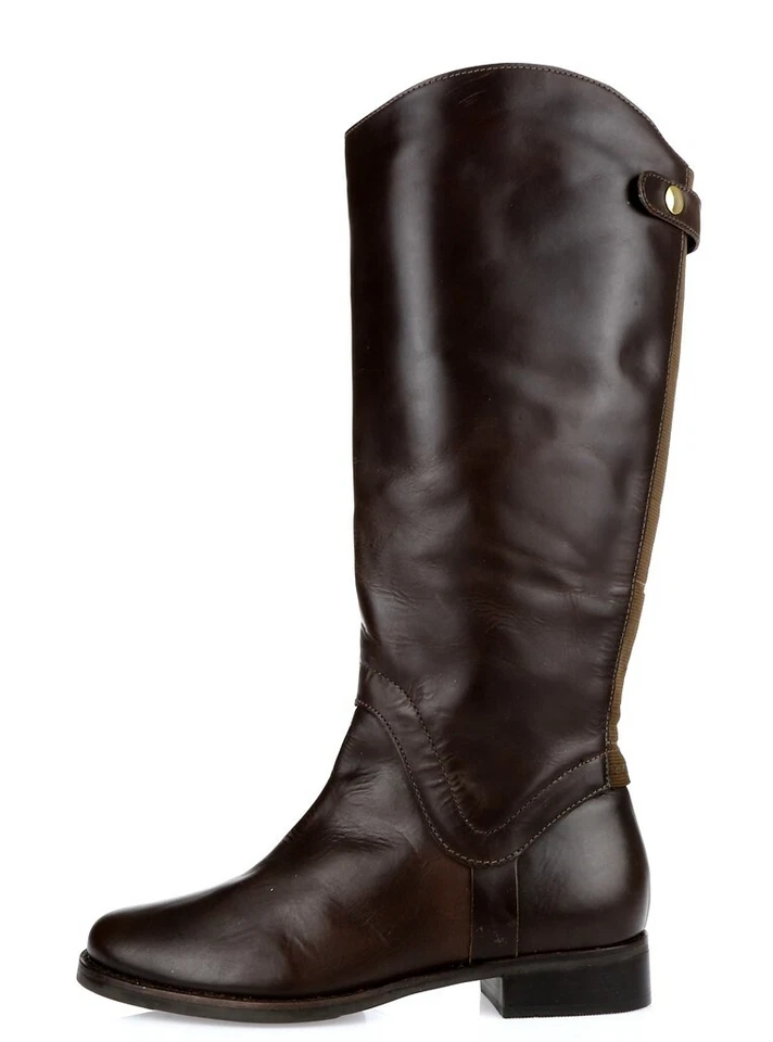Steven by Steve Madden Sady 224827 Botas Altas Cuero Marrón Talla 7.5 W Foto 2 de 4