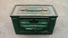 US Military WW2 era EMPTY Metal Cal .50 M.G. Ammunition Box "United"  [Used]