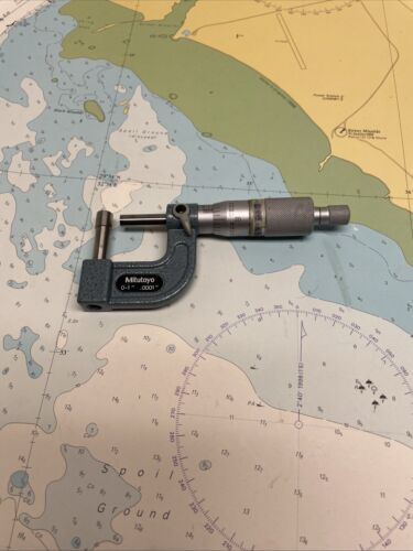 Mitutoyo 115-314 Tube Micrometer Made in Japan 0-1" .0001"