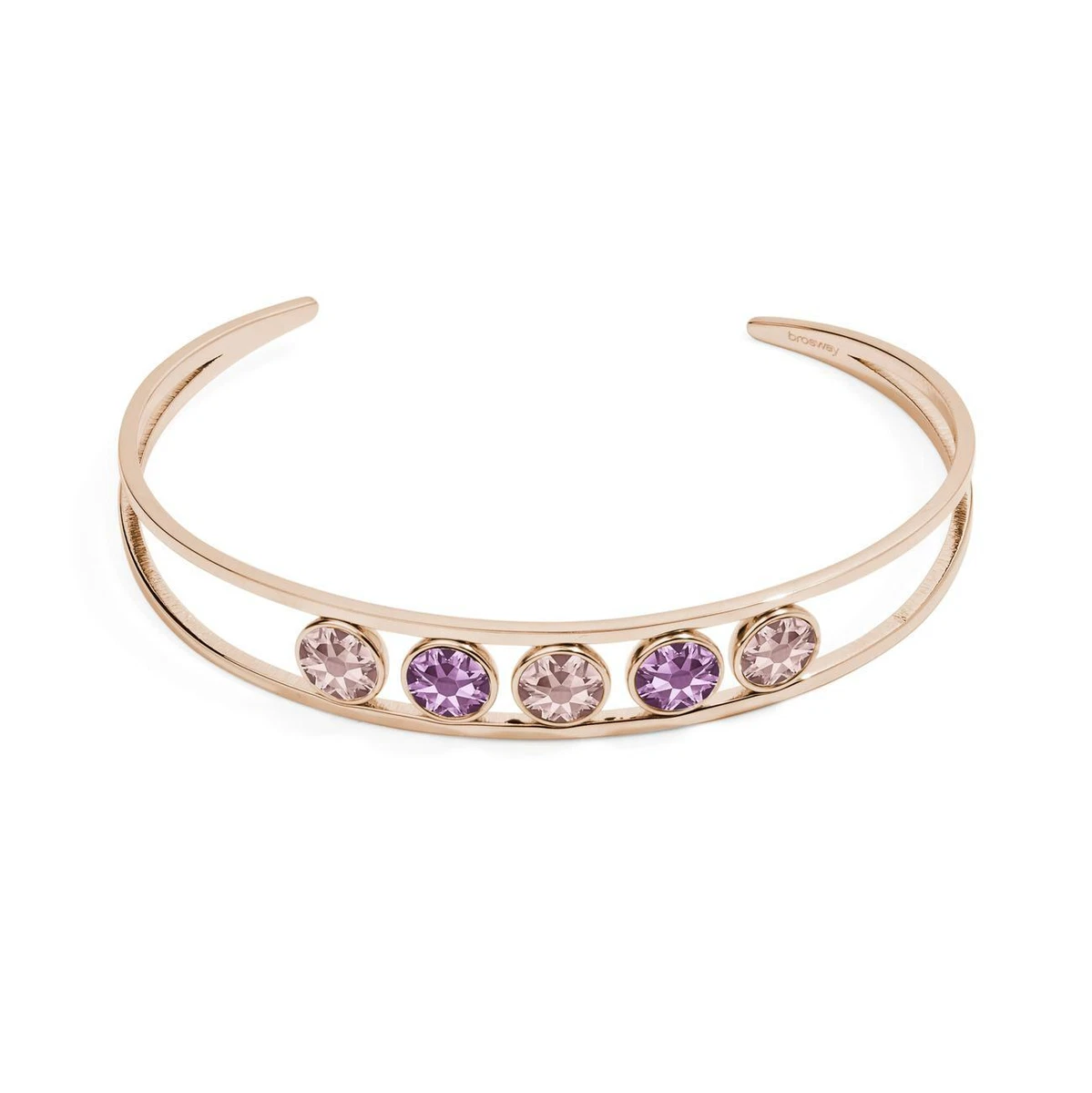 Bracciale donna rigido Brosway BWY19 WITHYOU acciaio con cristalli