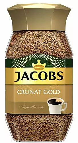 Jacobs Cronat Gold Instant Coffee 200 Gram 7.05 Ounce