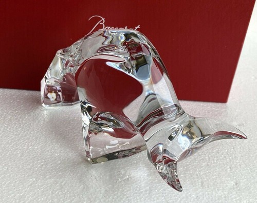 Baccarat Crystal Large Taureau/Wall Street Bull Statue (MIB) - Picture 3 of 6