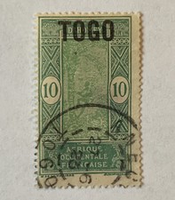 1921 TOGO STAMP #197 WITH 1923 ANECHO SON CANCEL