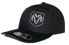Ram Truck hat cap fitted flexfit curved bill Dodge