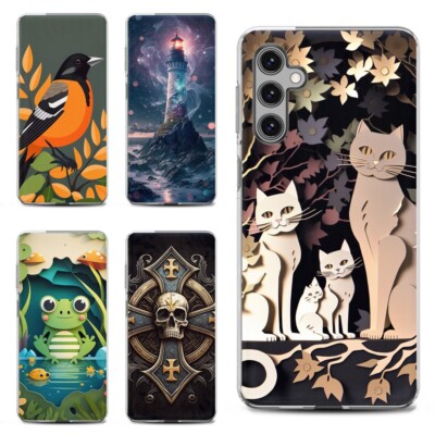 Phone Case Cover for Samsung Galaxy A15 A25 A35 5G - Screen Protector p40