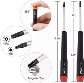 Gamebit Screwdriver Set 3.8 4.5mm for NES SNES N64 GameBoy GC Virtual Boy Sega