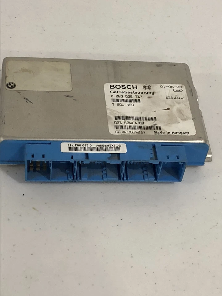 Módulo de control de transmisión BMW 540i 740i 1999,2000,2001 0 260 002 717, OEM Foto 3 de 4