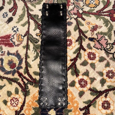 Soffer Ari Ledermanschette Chrom 0,925 Sterling Silber Herzen 