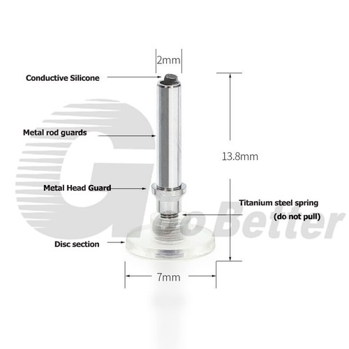 Pointes de rechange 5,0-10,0 mm pour stylet écran tactile stylo fibre disque pointe - Photo 27 sur 32