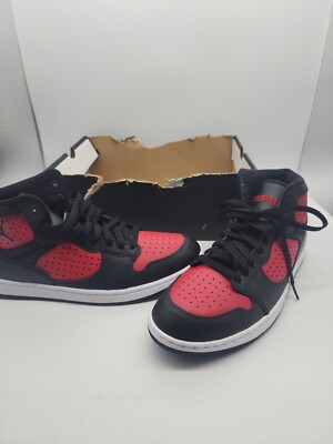 NEW Mens 11 JORDAN ACCESS BLACK RED AR3762 006 BASKETBALL SHOES MSRP $110.00