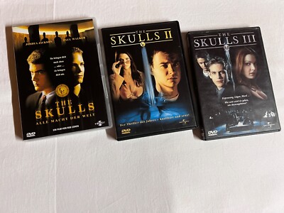 The Skulls Trilogy | The Skulls 1-3 | 3-DVD-Set | Zustand gut | DVD