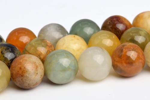 Cuentas sueltas de ópalo multicolor natural grado AAA 6/8/10 MM - Imagen 7 de 10