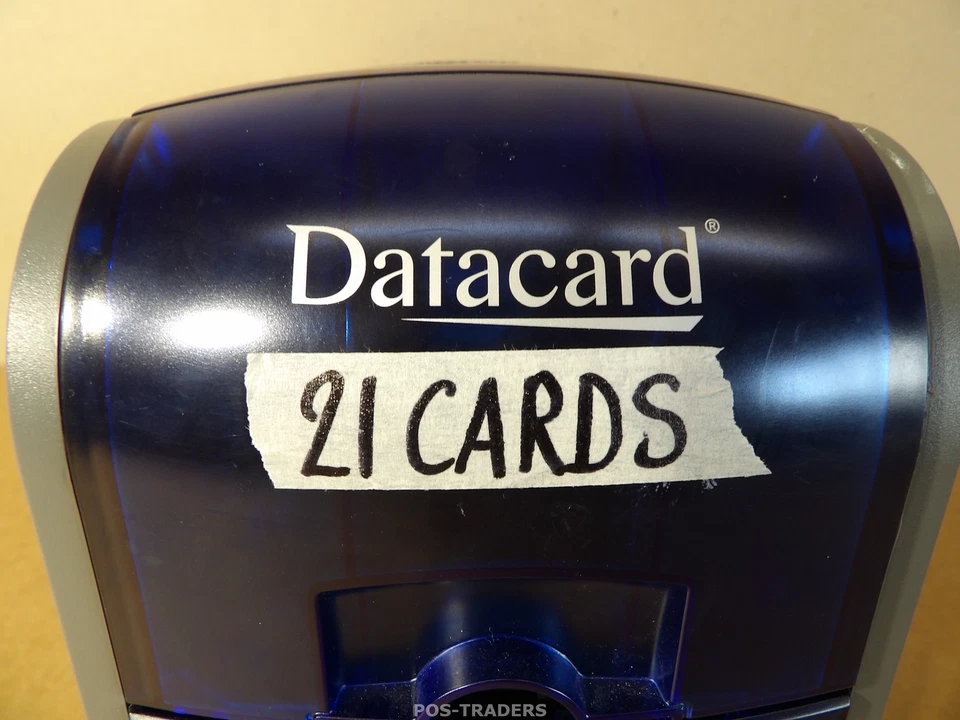 Datacard SD160 Single-Sided Plastic ID Card Printer PX10 - 21 CARDS - TESTED OK - Bild 2 von 4