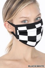 Double Layer Cotton Face Mask Washable Reusable Cloth Soft Fashionable Unisex