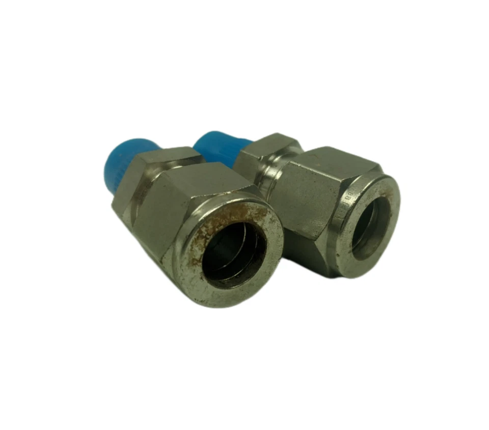 2Pcs Dk-Lok DMC8-8N-S 1/2" X 1/2" NPT(Cross Ref SS-810-1-8) - Out of Box - Image 2 of 2