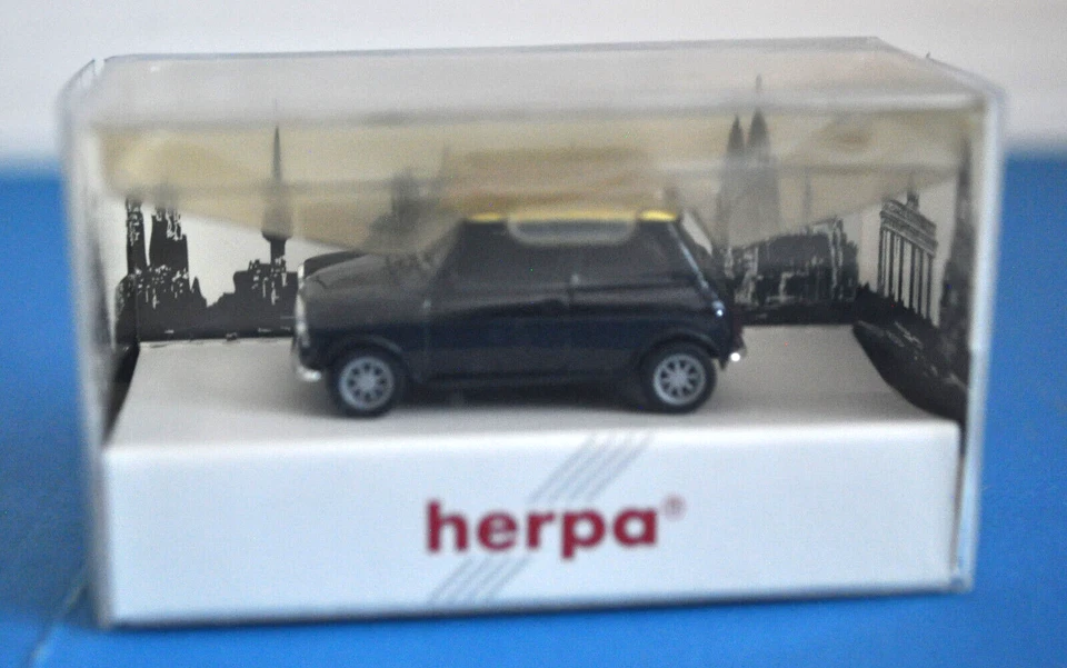 HERPA 021210 Mini Cooper - (Black) "DEUTSCHLAND" (NEW-MINT w/BOX) - Image 4 of 4