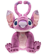 Peluche nuovo Disney Parks Lilo e Stitch 24" Jumbo Angel