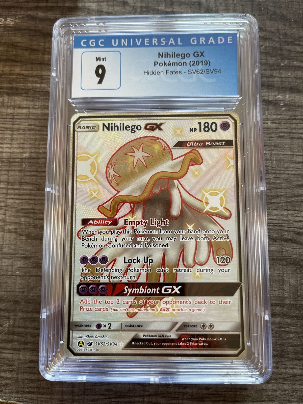 Nihilego GX (SV62/SV94) [Sun & Moon: Hidden Fates - Shiny Vault]