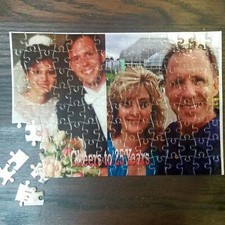 Personalized Wedding Anniversary Photo Puzzle