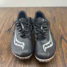 Saucony Spitfire Men  s Size 11 Track Shoes Black/Gray  Used  S29018-6
