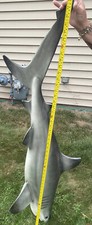 Vintage Hanging Plaster Great White Shark Jaws Life  Size